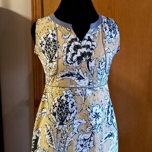 Alberto makali batik sleeveless tunic top light